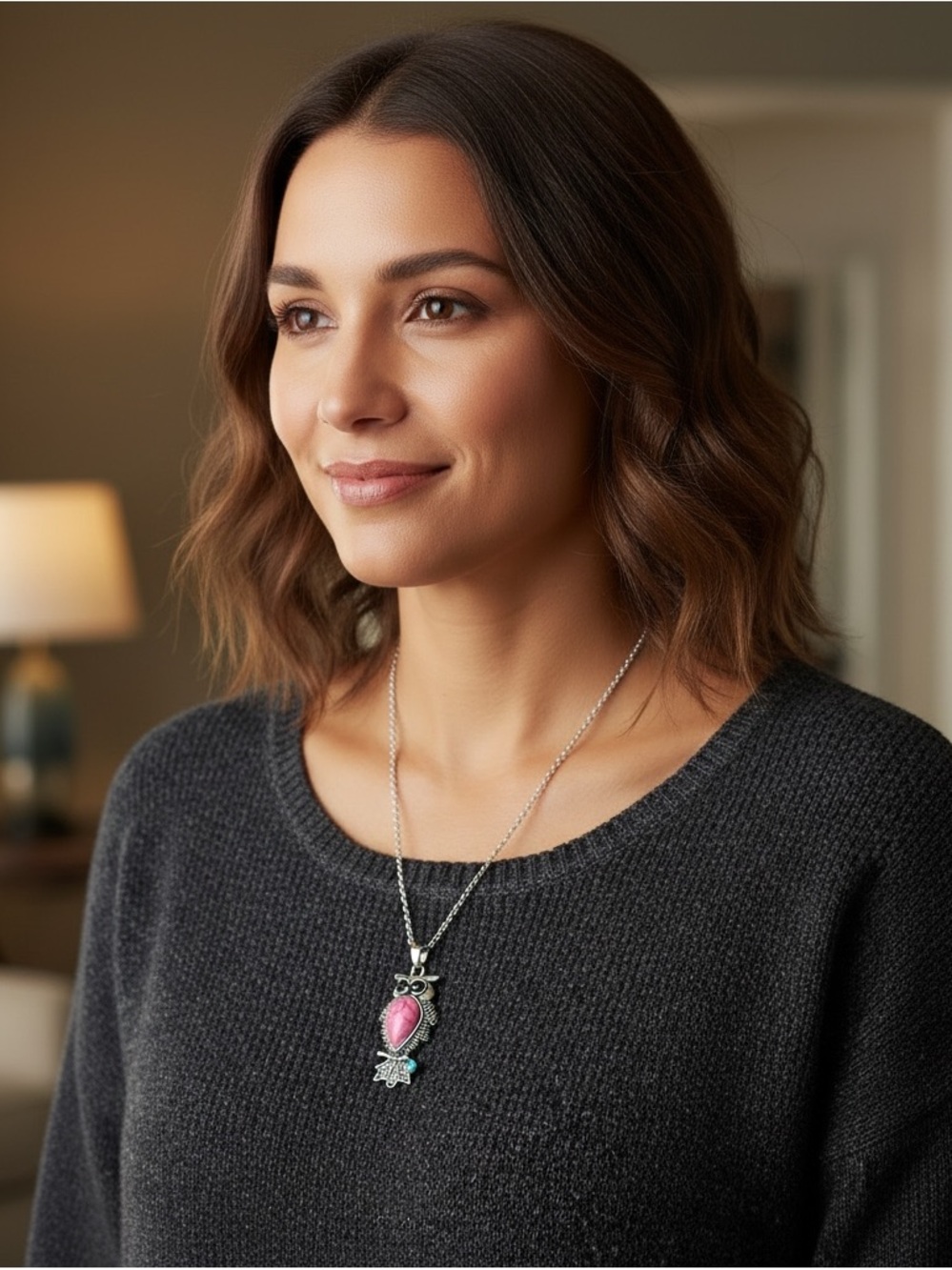 💖Owl Necklace